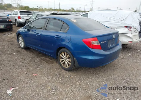 2012 Honda Civic Ex-L z USA, uszkodzony, nr VIN 19XFB2F98CE036214